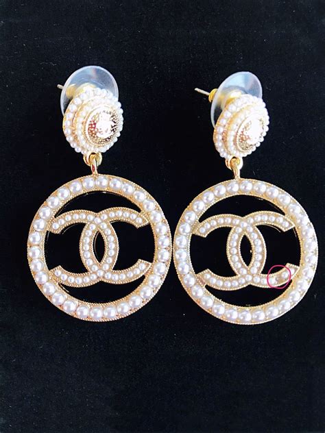 authentic chanel earrings|chanel earrings official website.